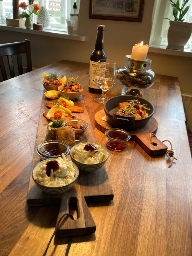 Bed and Breakfast Restaurant Saelhunden Ribe Exterior foto