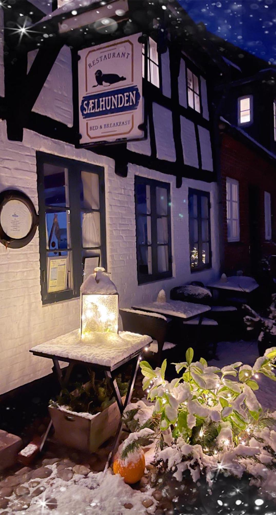 Bed and Breakfast Restaurant Saelhunden Ribe Exterior foto
