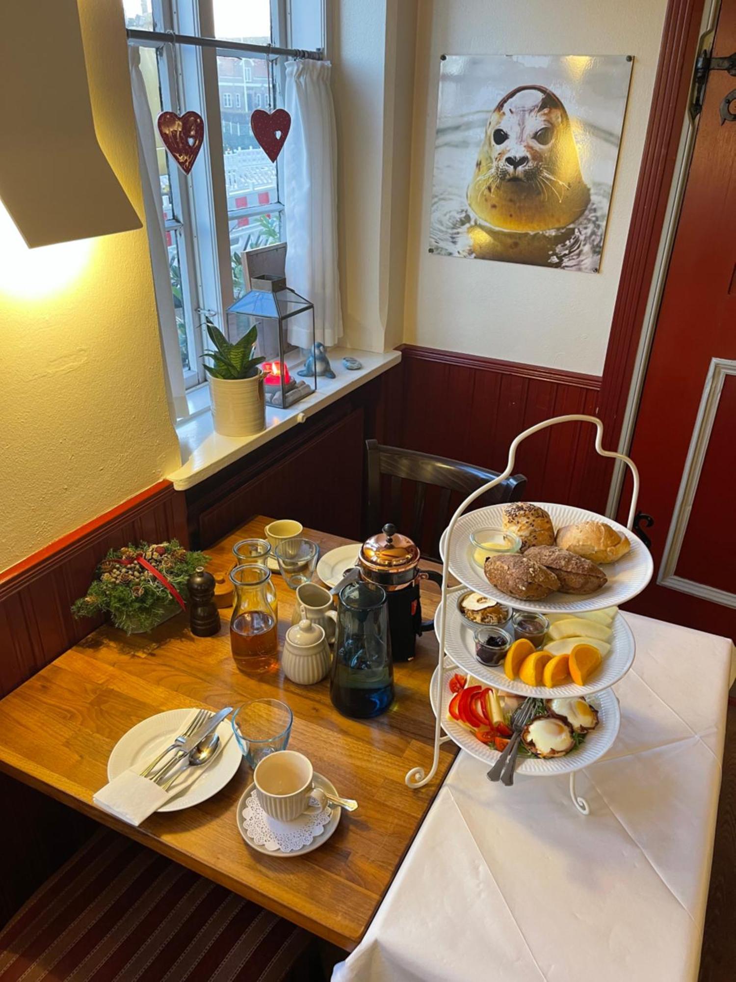 Bed and Breakfast Restaurant Saelhunden Ribe Exterior foto